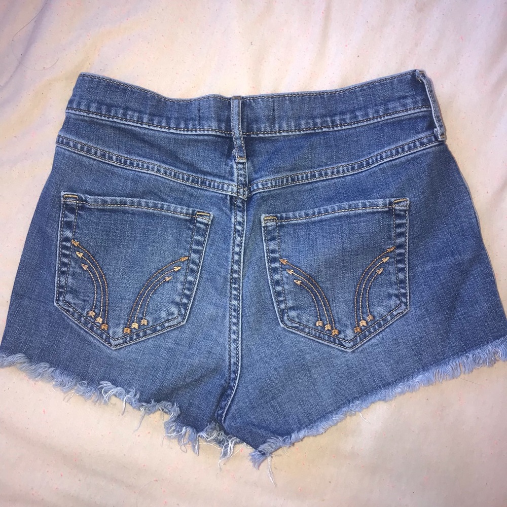 hollister high rise shorts